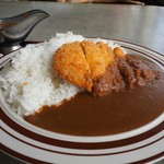 おにつか - カツカレー中アップ