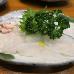 62216546 - カワハギ刺し　肝付