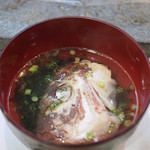 寿司栄 - 金目鯛の潮汁