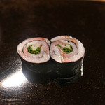 日本橋蛎殻町 すぎた - サバの海苔巻