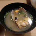日本橋蛎殻町 すぎた - あさりの味噌汁