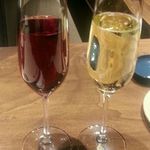 レストラン イソ - 食前酒(キール＆スパークリング)