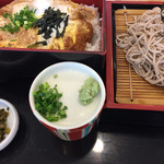 風月 - お蕎麦とカツ重セット