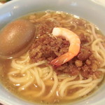 度小月擔仔麵 - 擔仔麺 玉子付き