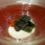 齋華 - ピータン豆腐、キャビア