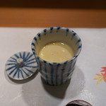 新ばし 星野 - このわた茶椀蒸し