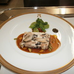 アピシウス - 鮑と茸のテリーヌ