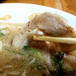 大分ラーメン 十八番 - 炙ったチャーシュ