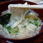Ajidokoro Tsukushi - 溶き卵の素麺～