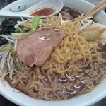 村の駅　よもっと - もっこりラーメン