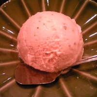 しゃぶ禅 六本木店 - 桜のアイスクリーム