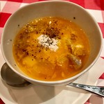 Don Giovanni  - アンティパスト（温前菜）ランプレドット（牛モツ）のスープ