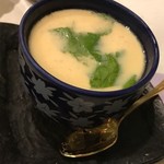 三つはし - 白子入り茶碗蒸し