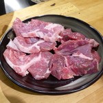 ジンギスバル まーさん - 追加分のおすすめAセットの肉