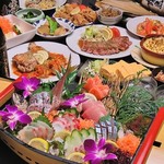 [Recommended for impromptu parties] 2 hours all-you-can-eat and all-you-can-drink + sashimi platter 3,500 yen (tax included)
