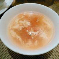 倶楽湾 - 玉子とトマトのスープ