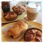 Panera Bread - baked soufflé、Chocolate Pastry、Cobblestone