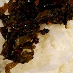 竜胆 - ご飯と高菜の相性もGood(^^♪