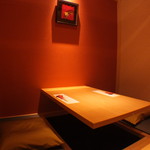 季節料理×お酒 結い - ４名がけ半個室。