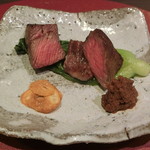 京松蘭はなれ - 大分県産ラム芯とハラミ