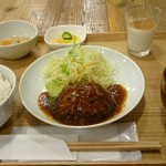 サイン カフェ ベリー ユー - ハンバーグ定食