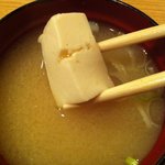 七福 - 定食の味噌汁
