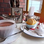 COCOA SHOP AKAITORI - スコーン
            バーディホットココア
            