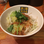 濃菜麺 井の庄 - すっぱベジ:100円