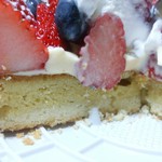 たるみ製菓 - イチゴタルト断面