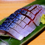 活鰻の店 つぐみ庵 - しめ鯖
      めちゃめちゃ脂乗ってました（≧∇≦）