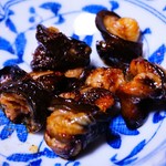 活鰻の店 つぐみ庵 - 鰻のひれ