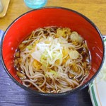 増田屋 - 日替わり定食(生姜焼とコロッケ)(冷たいそば)