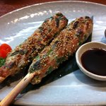 海鮮道楽たち花 - 餃子つくね