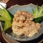 Miso Tetsu Kagiroi - 味噌ポテサラダ（500円）☆とってもまろやかな味わい♪