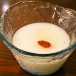 中国郷菜館 大陸風 - 杏仁豆腐（小）