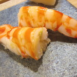 鮨 猪股 - クルマエビ