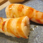 鮨 猪股 - 巨大車海老