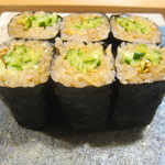 鮨 猪股 - 河童巻き（ゴマ入り