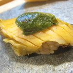 鮨 猪股 - 煮アワビ