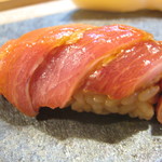 鮨 猪股 - 中トロ・漬け（大間）