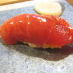 鮨 猪股 - 中トロ（大間・漬け）