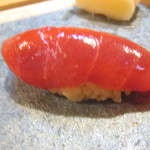 鮨 猪股 - 赤身（大間・漬け）