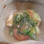 祇園 大渡 - 揚げた雲子が香ばしい♡