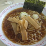 Foramumenseimenjigyoubu - 奴氏が頼んだ醤油らーめんの朝ラーメン160円(2016.12.15)