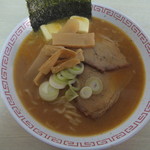 フォーラムめん　製麺事業部 - 朝ラーメン味噌160円＆バター2個100円＆チャーシュー2枚160円で420円(2016.12.15)