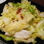 千年葡萄家 - アンチョビキャベツ