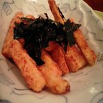 美味しい美味しい長いものから揚げ…絶品!