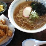 そば処　すぎ - 特製ラーメンげそ別800円