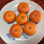 田中旅館 - 大島みかん：食べきれなくてお土産に持ち帰りました