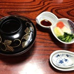 田中旅館 - 雑炊・香の物